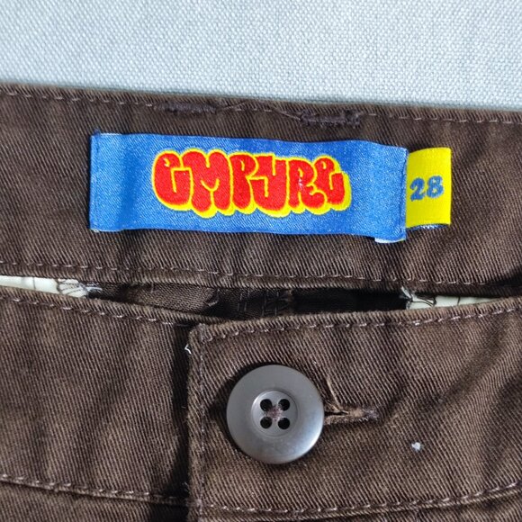 Empyre Relax cargo pants men's / youth sz 28 chocolate brown colour skate border - Picture 6 of 14